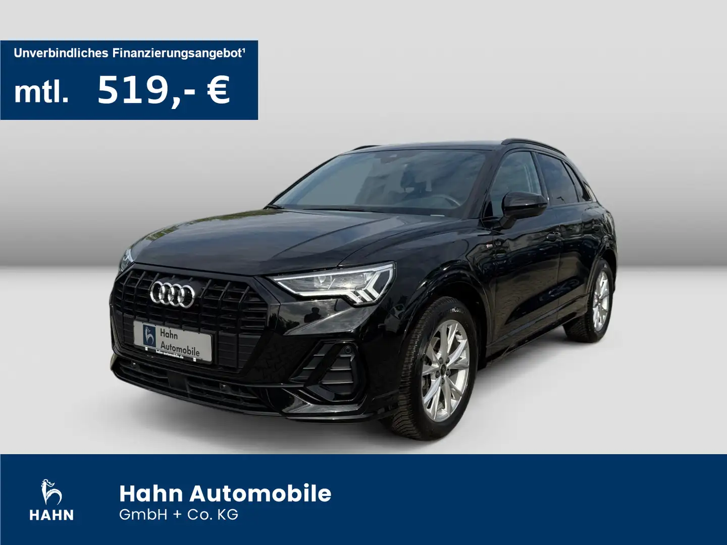 Audi Q3 35 1.5TFSI S-trc S-line AHK CAM LED virtual Schwarz - 1
