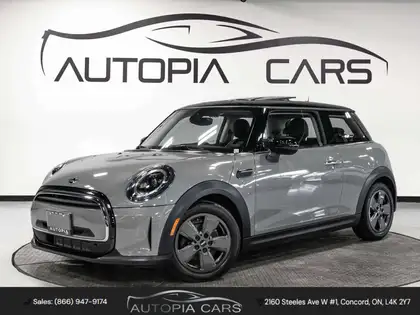 Gray 2023 MINI Cooper Hatchback Front-Wheel Drive Automatic