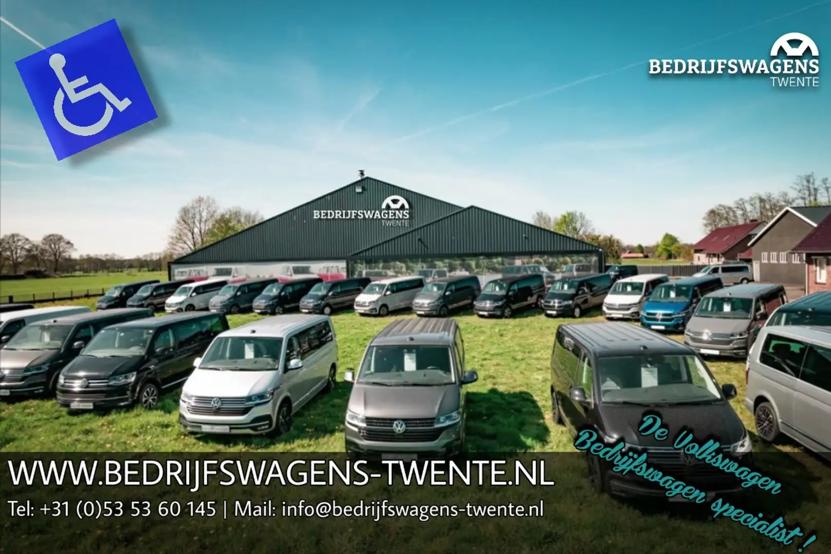 Volkswagen T6.1 Caravelle Highline SPECIAL 204 PK DSG A-Deuren DUB/CAB | Led Zwart - 2
