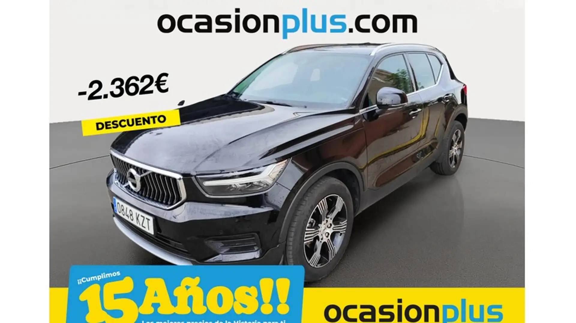 Volvo XC40 T3 Inscription Zwart - 1