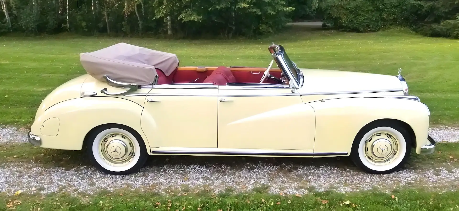 Mercedes-Benz 300 D Cabrio Adenauer Galben - 2