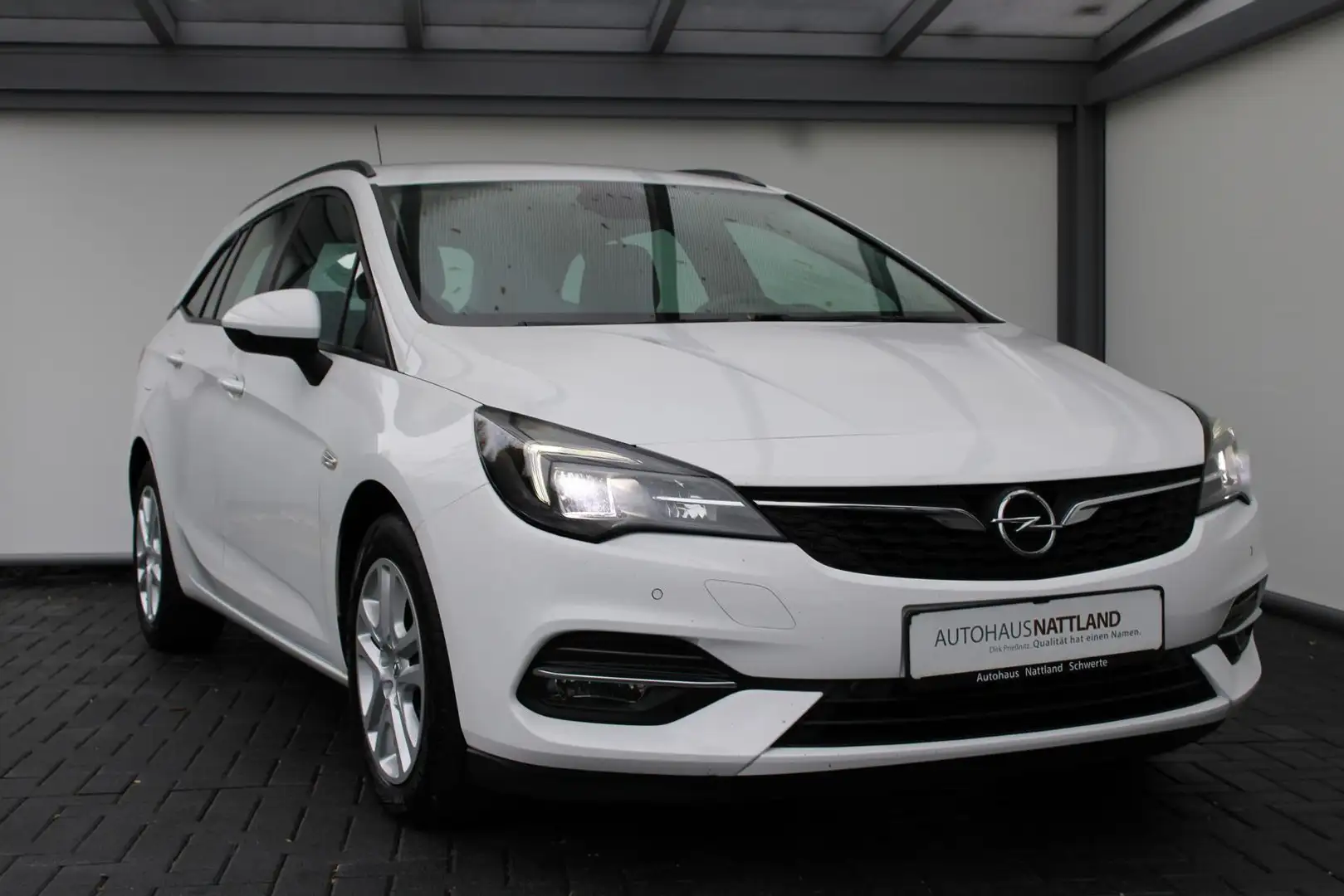 Opel Astra Sports Tourer Edition 1.5 CDTI Navi LED Blanc - 2