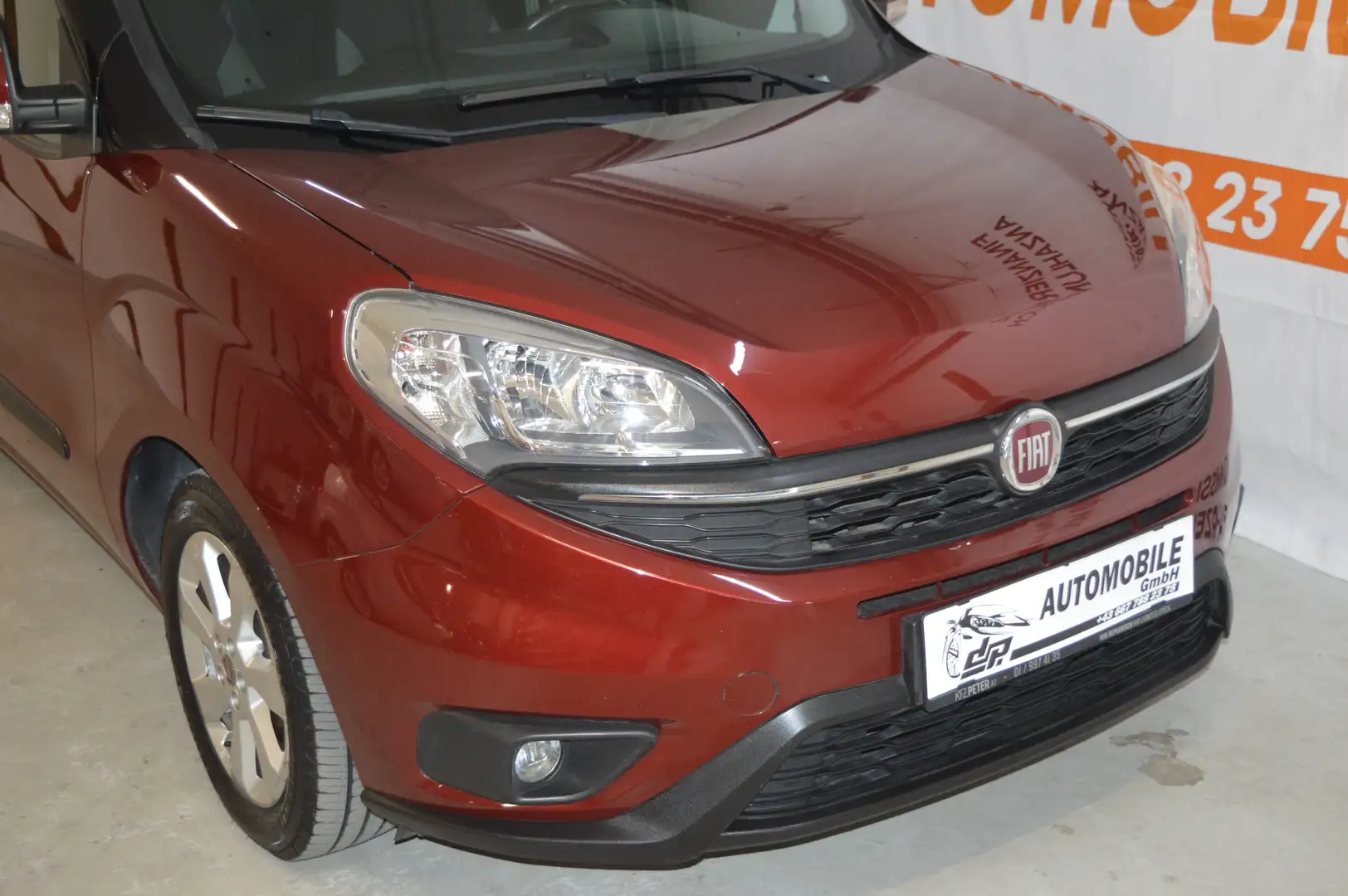 Fiat Doblo 1,6 JTDM **SX MAXI**1. Besitz** Rot - 2