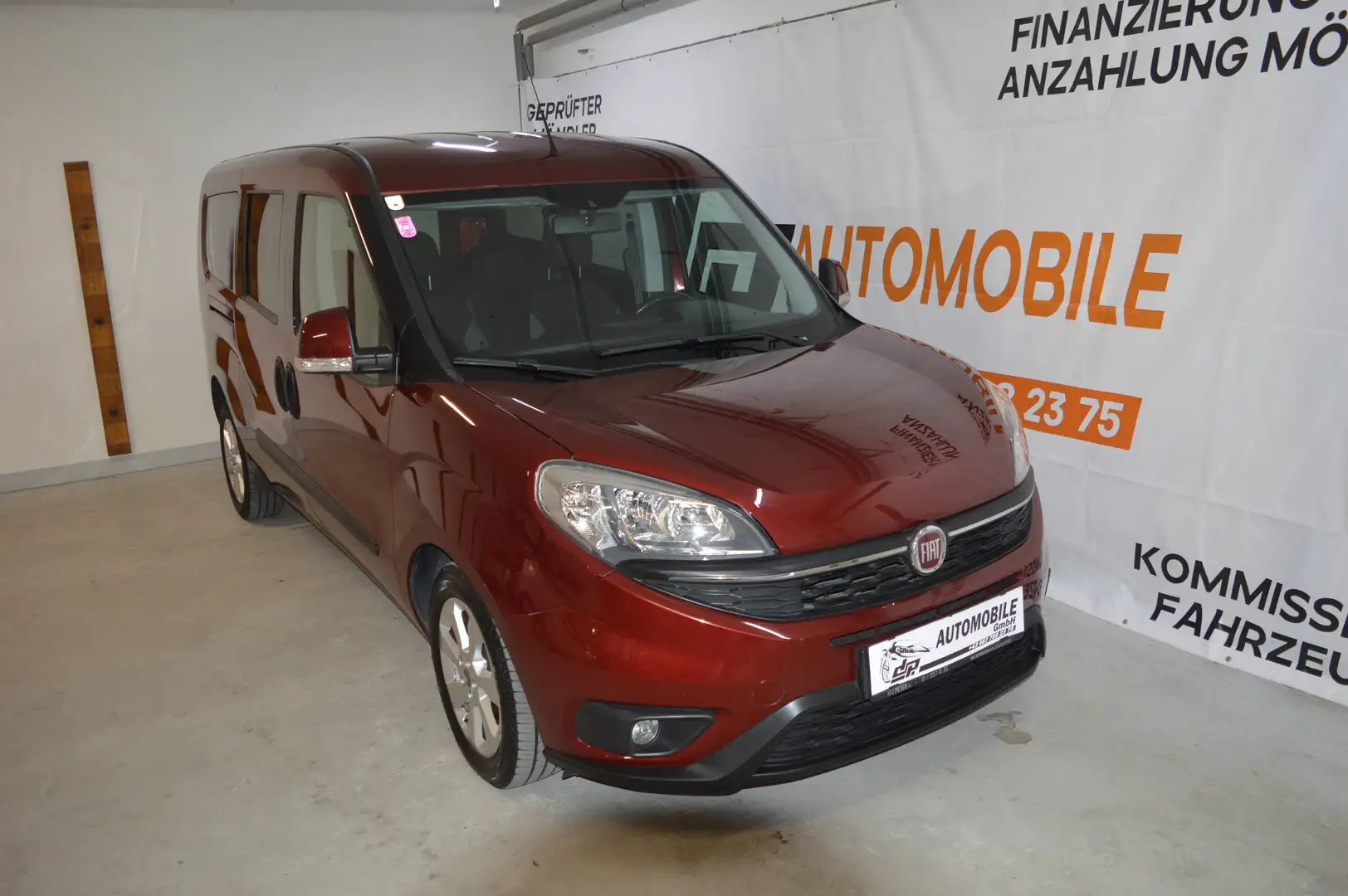 Fiat Doblo 1,6 JTDM **SX MAXI**1. Besitz** Rot - 1