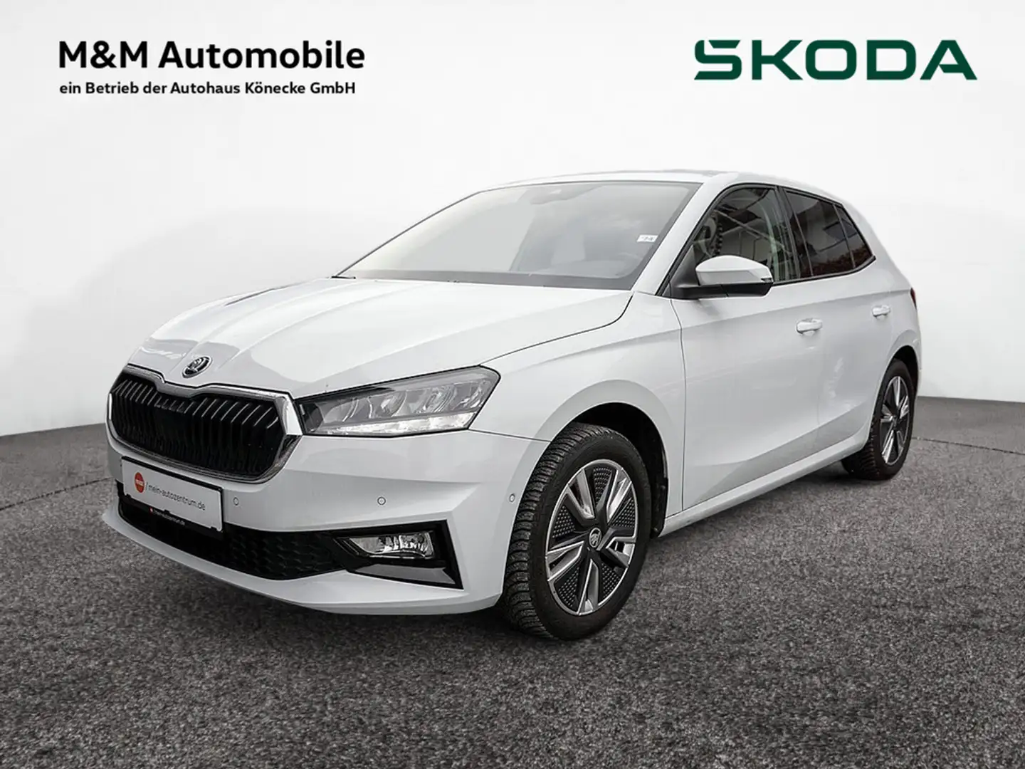 Skoda Fabia 1.0 TSI Ambition KLIMA ALU BT GOB LED A Weiß - 1