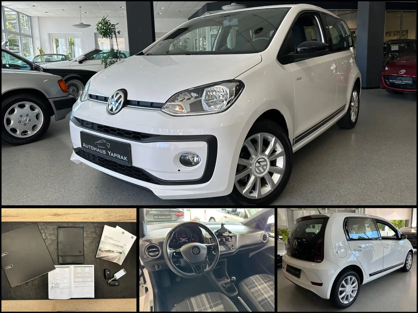 Volkswagen up! Up! Take Up!|Klima|Sitzh.|Service+HU/AU neu Weiß - 1