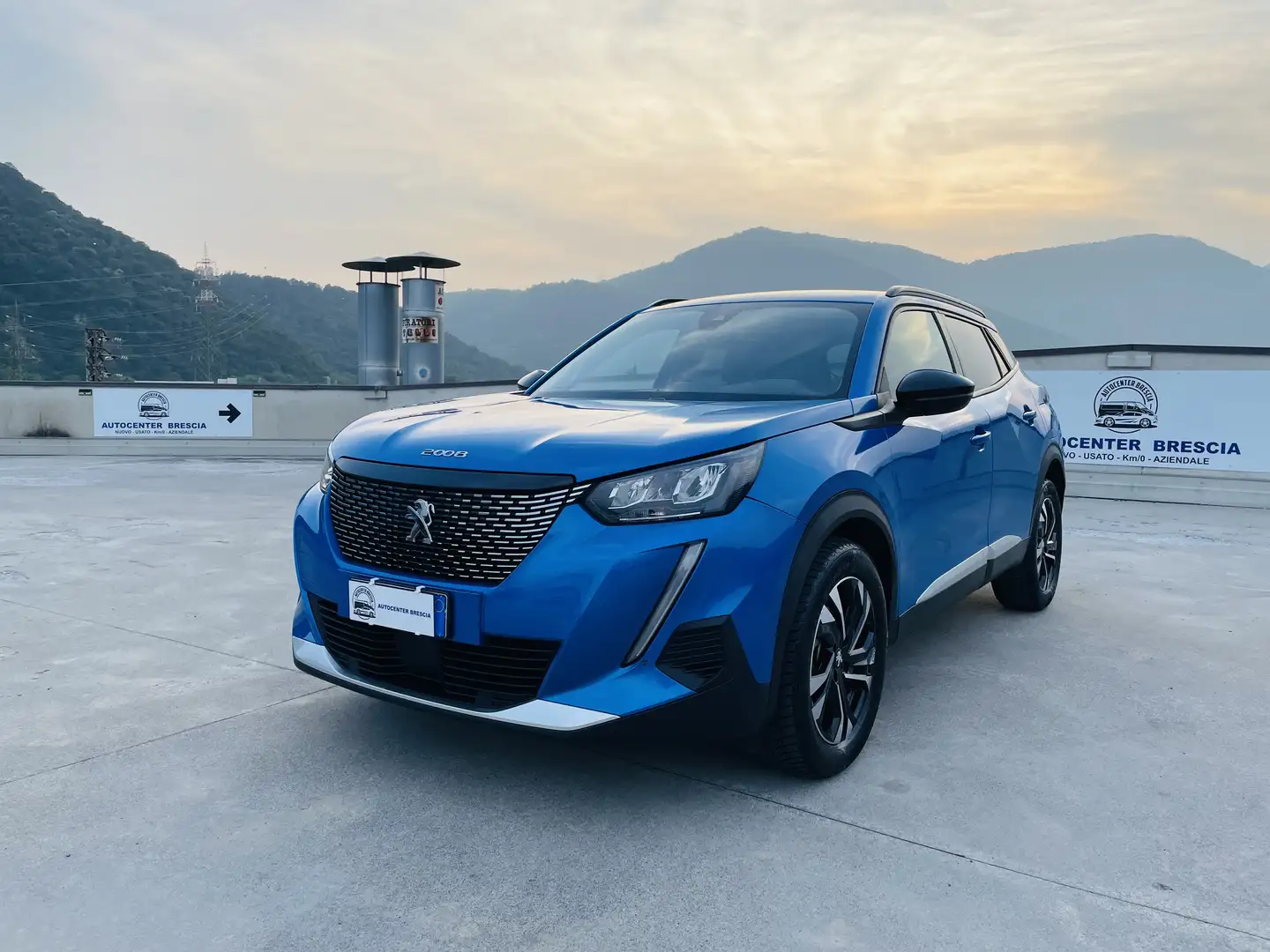 Peugeot 2008 1.5 bluehdi Allure Euro 6D 1Proprietario garanzia Blauw - 1