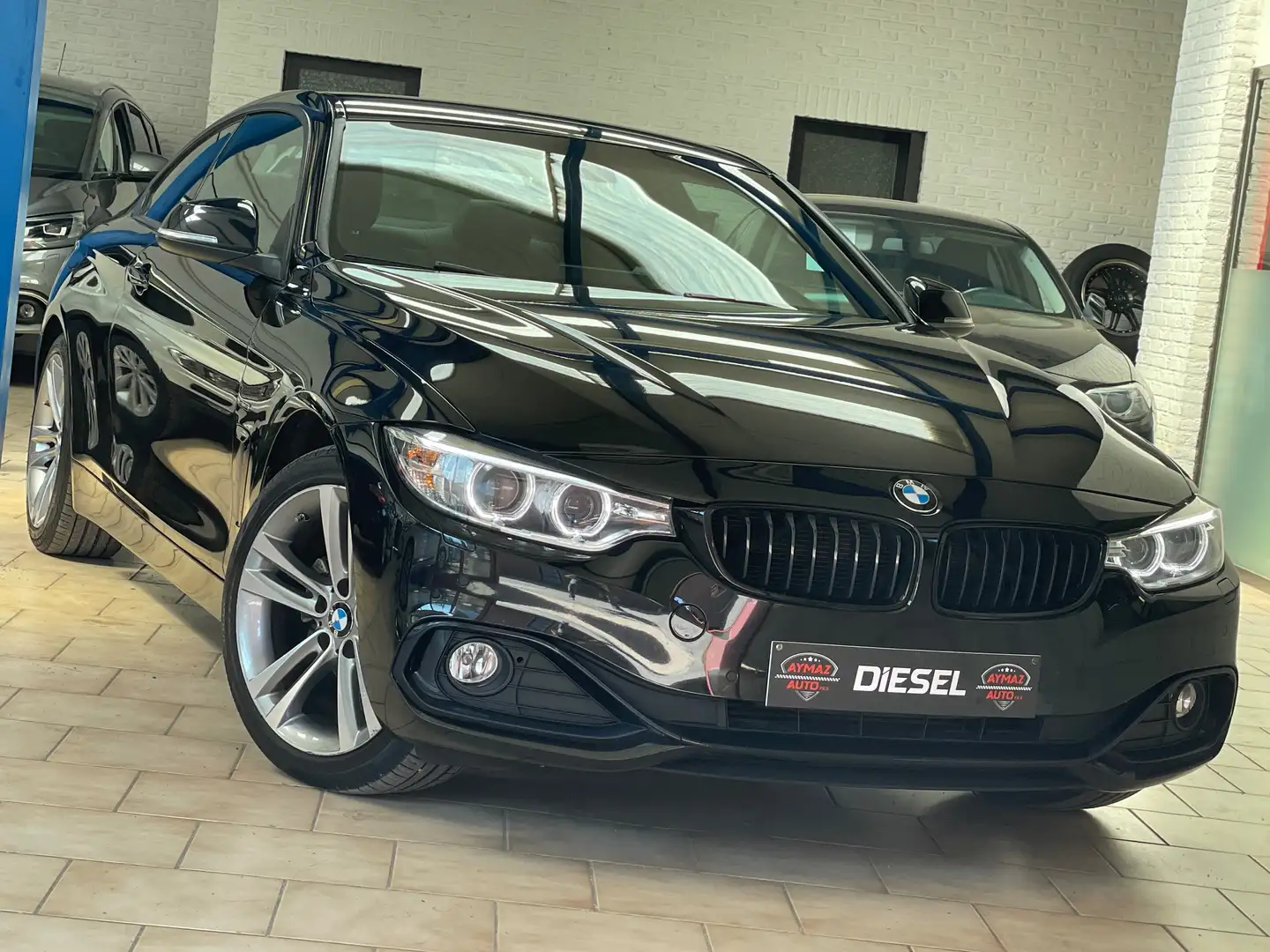 BMW 420 D Coupé ** PACK SPORT / AUTOMATIQUE / XÉNON Noir - 1