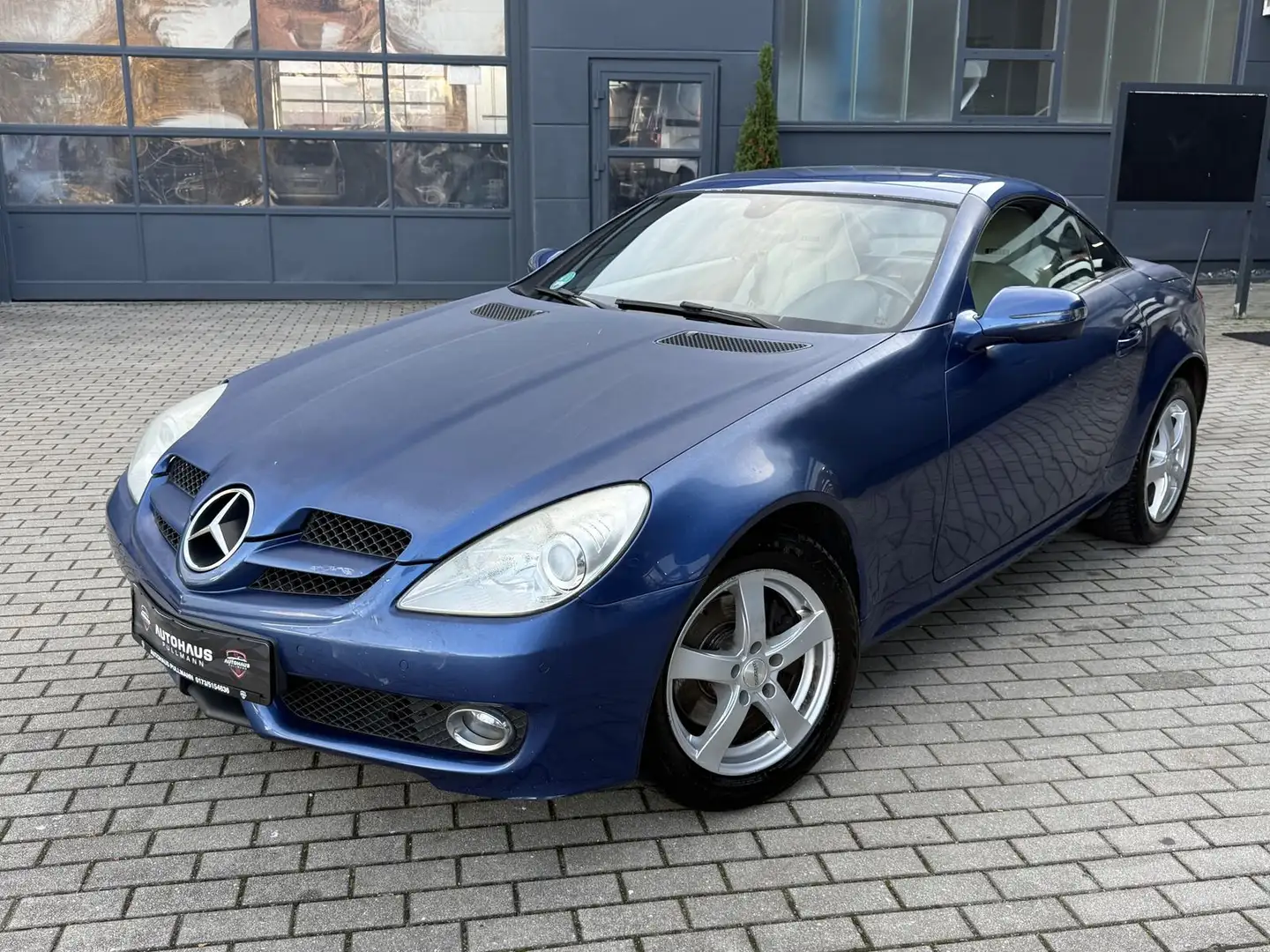 Mercedes-Benz SLK 200 Kompressor +SITZHEIZ.+LEDER+PDC+TEMPOMAT Blau - 1