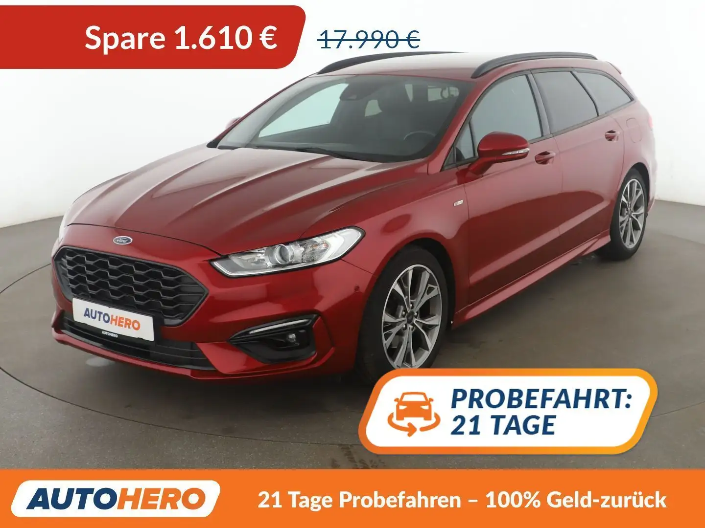 Ford Mondeo 1.5 EcoBoost ST-Line*NAVI*ACC*CAM*PDC*SHZ*KLIMA* Rouge - 1