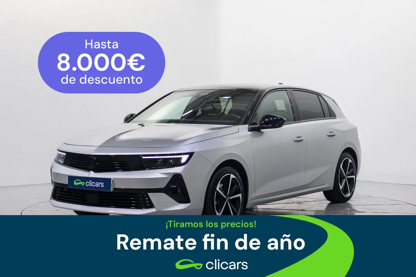 Opel Astra 1.2T XHT S/S GS 130 Plateado - 1