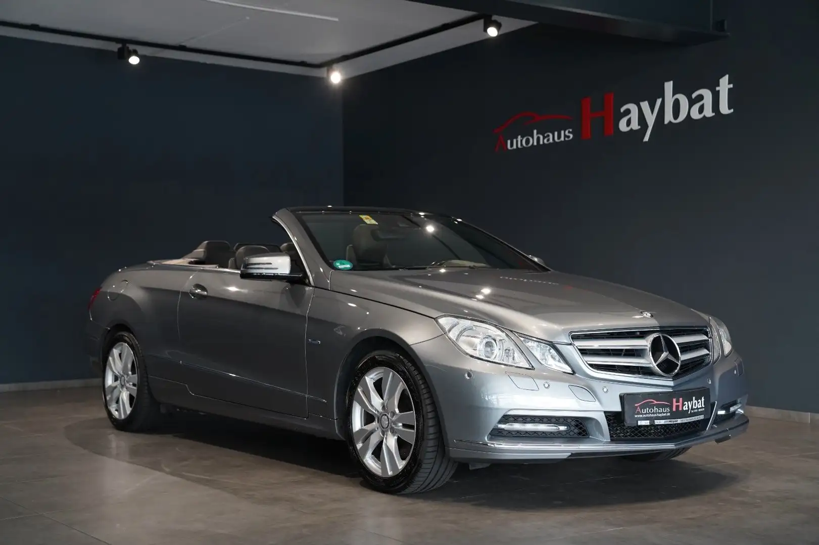 Mercedes-Benz E 250 CDI Cabrio NAVI SHZ PDC Steuerkette Срібний - 1
