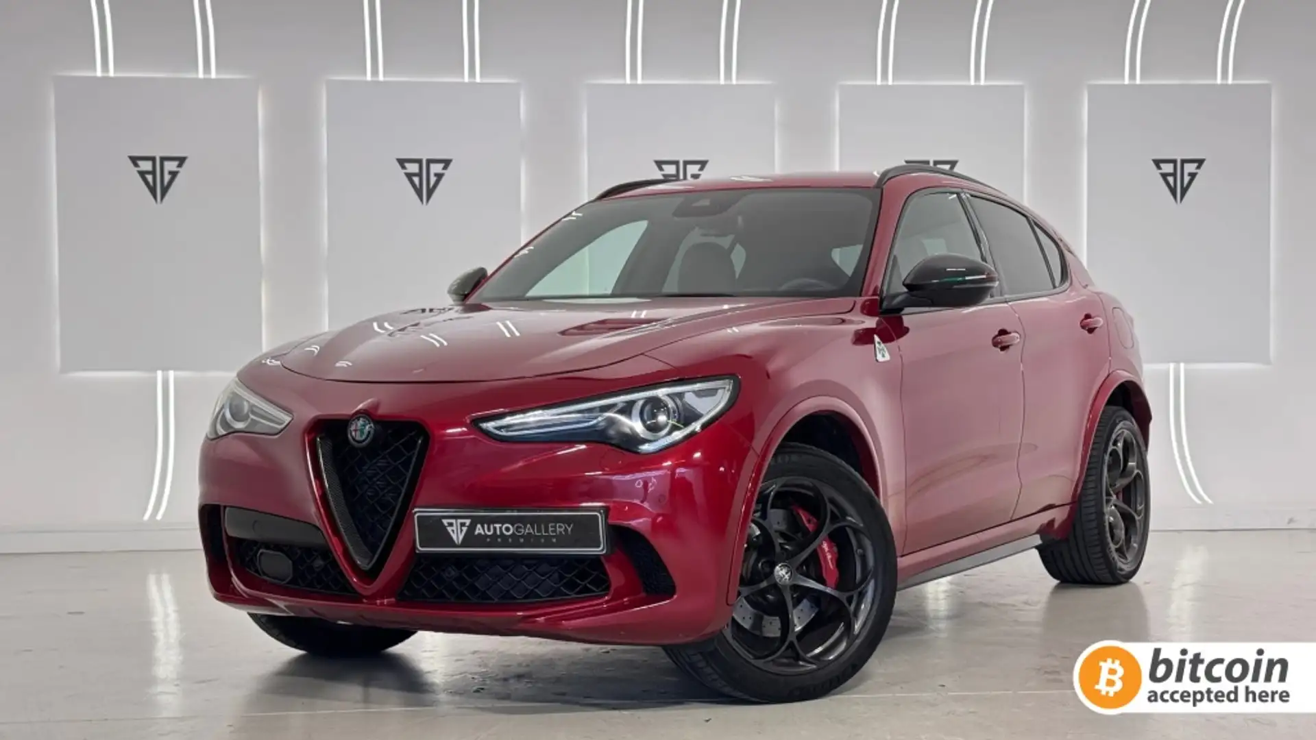 Alfa Romeo Stelvio 2.9 Bi-Turbo Q4 Quadrifoglio AT8 Rojo - 1