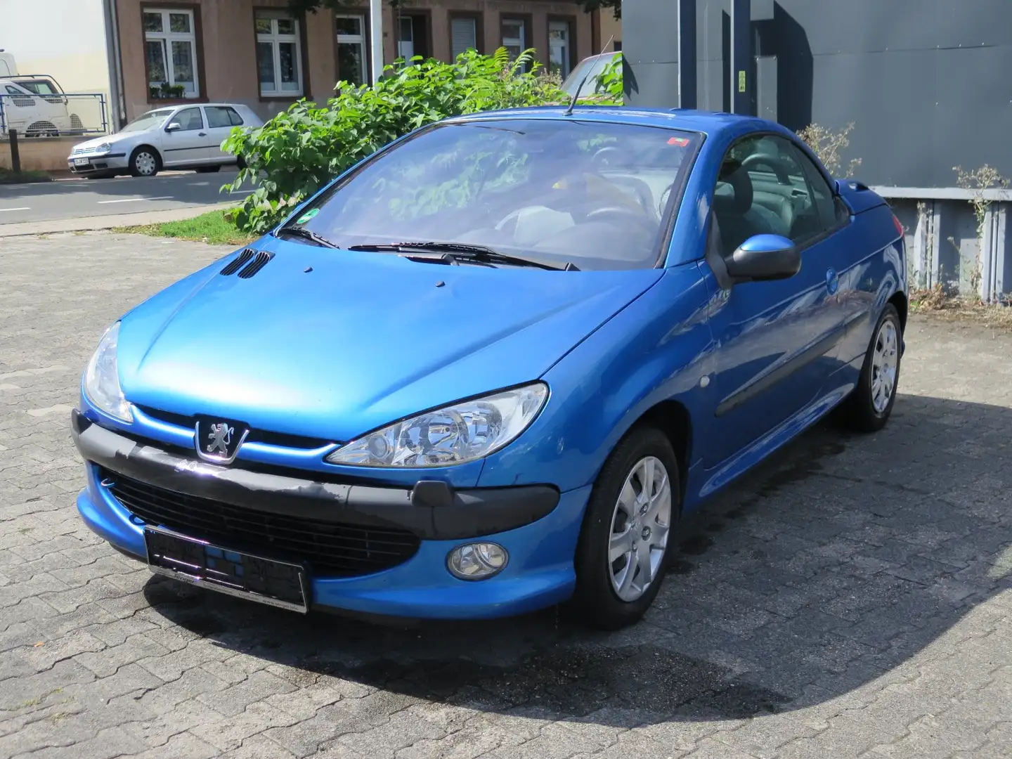 Peugeot 206 CC Platinum Tüv 06.27 Insp. Neu Blau - 1