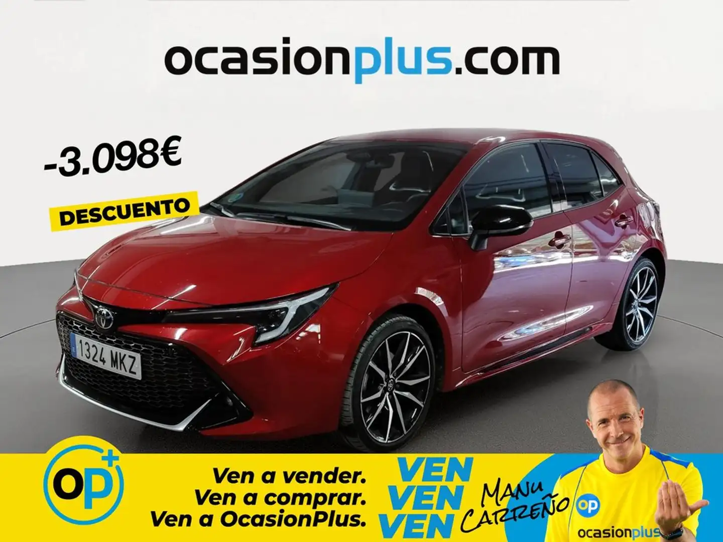 Toyota Corolla 200H GR Sport Rojo - 1