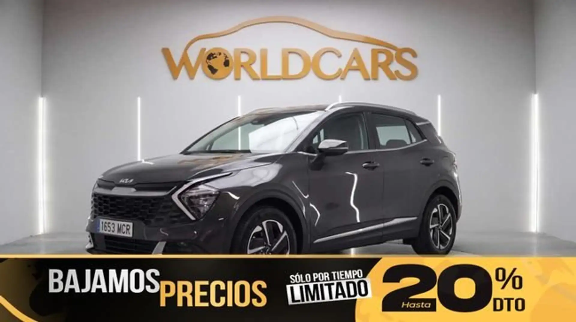 Kia Sportage 1.6 T-GDi HEV 171kW (230CV) Drive 4x2 Negro - 1