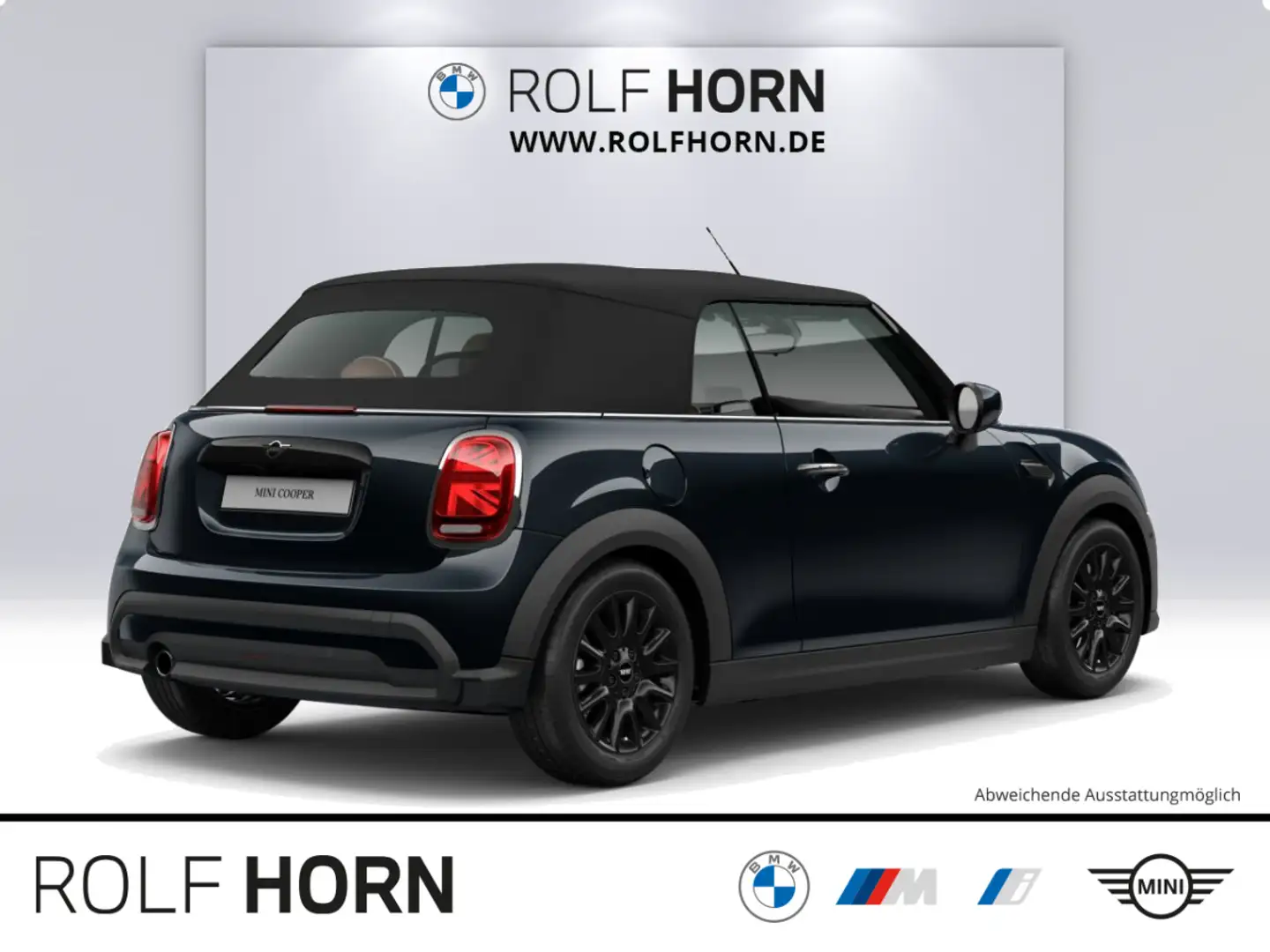 MINI Cooper Cabrio Classic Trim Aut. HeadUp RKam Navi Schwarz - 2