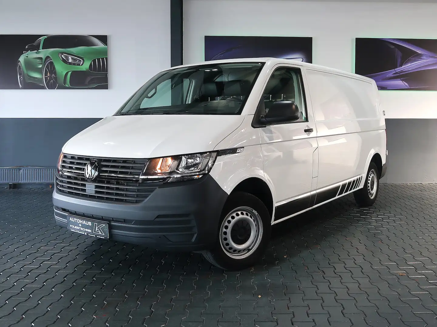 Volkswagen T6.1 110KW*Kasten lang*KLIMA*1HND*VW SCHECKHEFT Weiß - 1