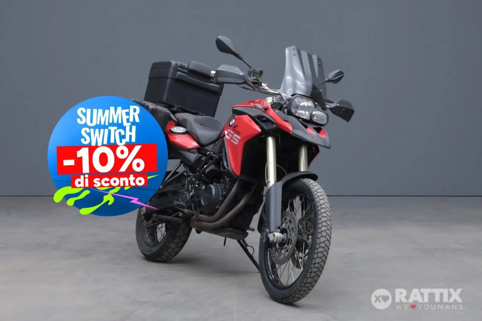BMW F 800 GS GS abs Roşu - 1