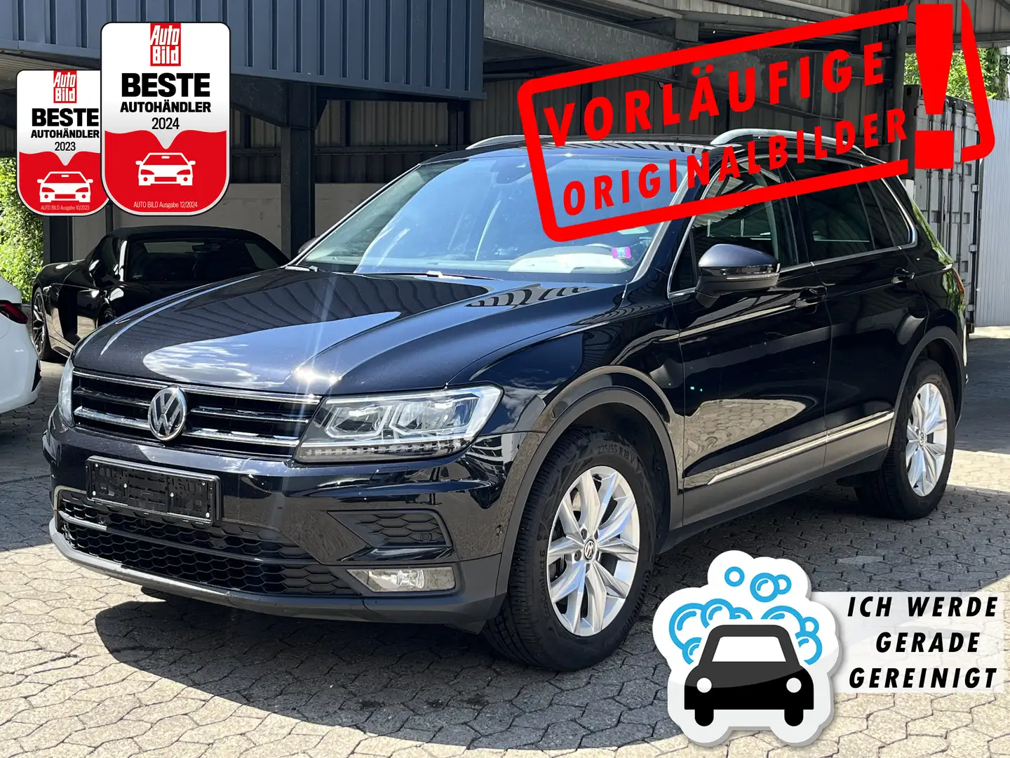 Volkswagen Tiguan Tiguan 2.0 TSI 4M DSG +LED-SW+AHK+CAM+STANDHZ+ Noir - 1