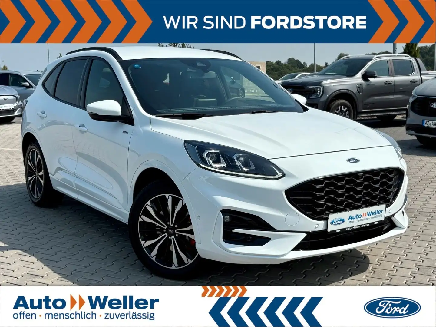 Ford Kuga Plug-In Hybrid ST-Line X LED 19-Zoll Weiß - 1
