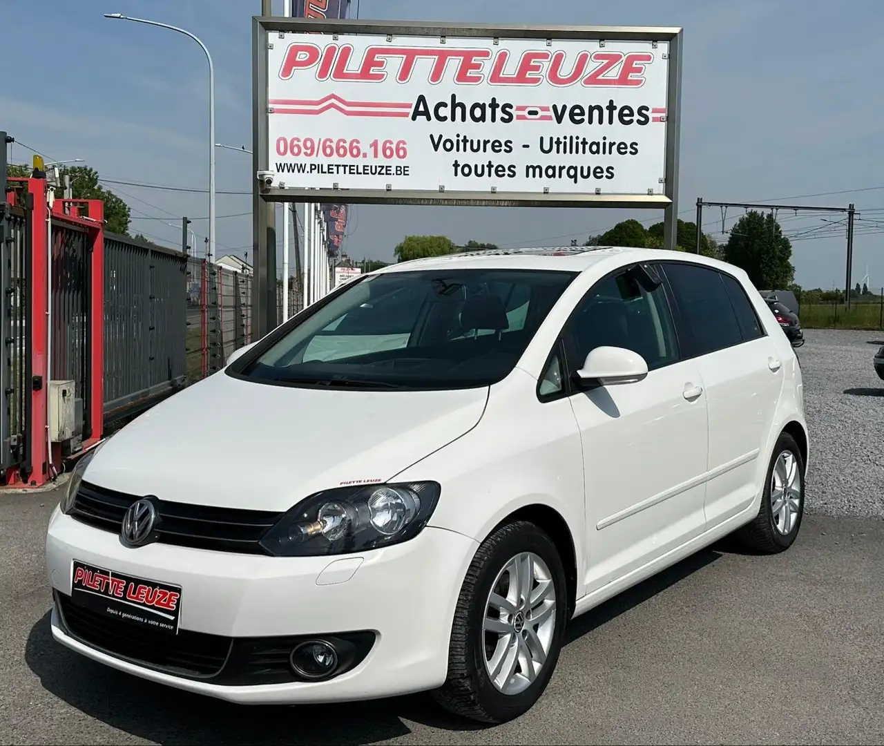 Volkswagen Golf Plus 1.4 TSI Highline CLIM/BLUETOOTH/RADIO/ISOFIX Blanc - 1