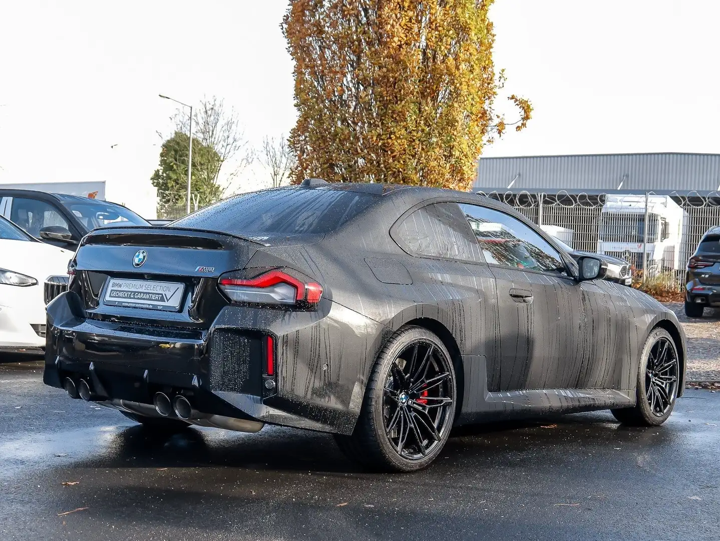 BMW M2 Coupé M Sport HUD ACC RFK NAVI LED PDC V+H Schwarz - 2