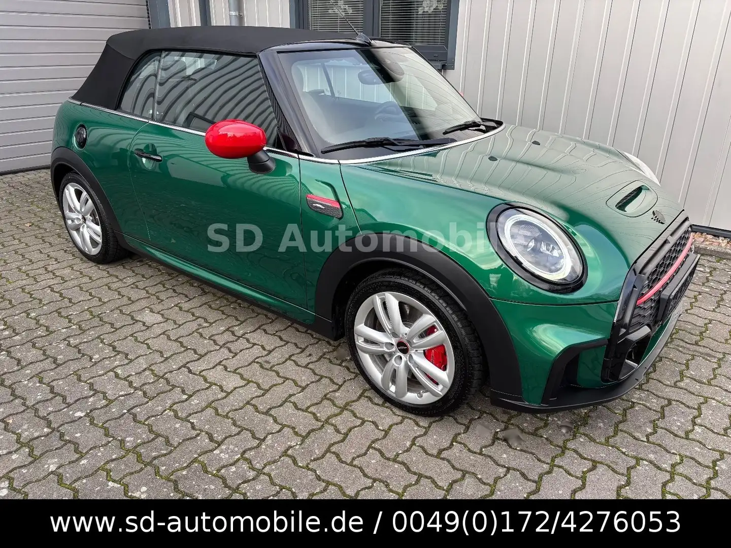 MINI John Cooper Works Cabrio HARMAN+HEAD-UP+FACELIFT Grün - 1
