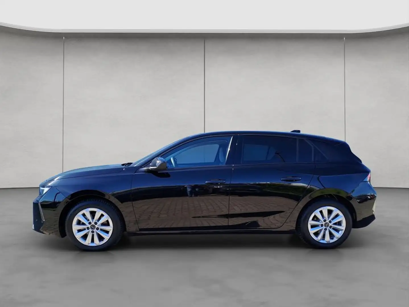 Opel Astra 1.2 Turbo Automatik Elegance Schwarz - 2