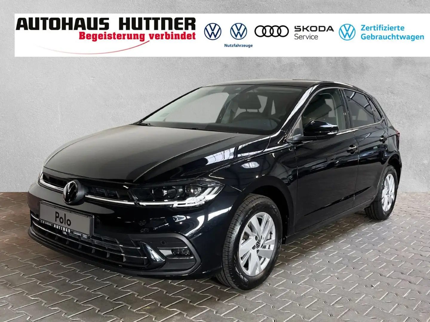 Volkswagen Polo STYLE 1.0 TSI DSG NAVI AHK LED ACC APPCONNECT Schwarz - 1