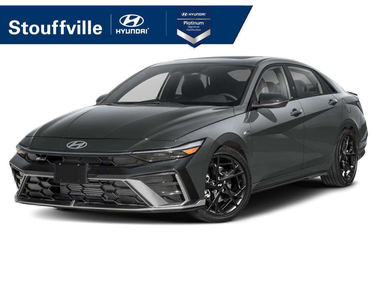 Gray 2024 Hyundai Elantra Sedan Automatic