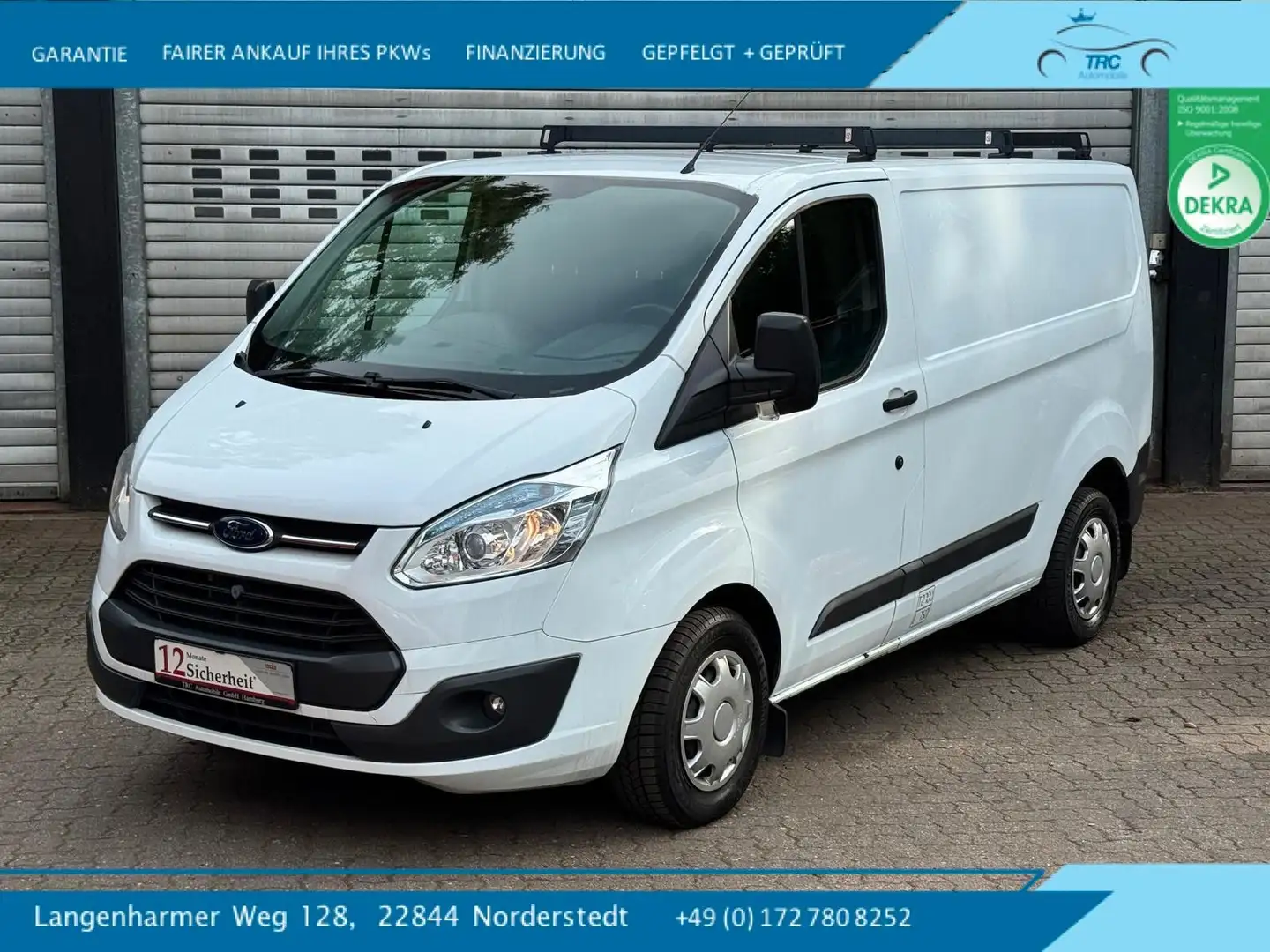 Ford Transit Custom Kasten 270 L1 Trend Blanco - 1