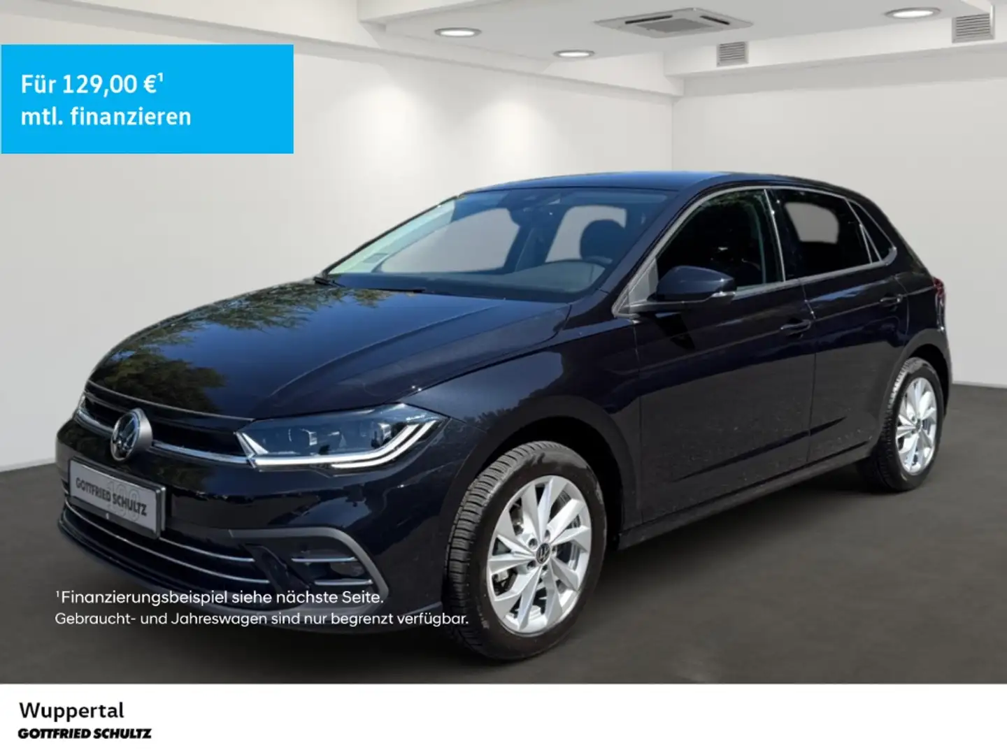 Volkswagen Polo 1.0 TSI DSG NAVI ACC LED SHZ PDC LM Schwarz - 1