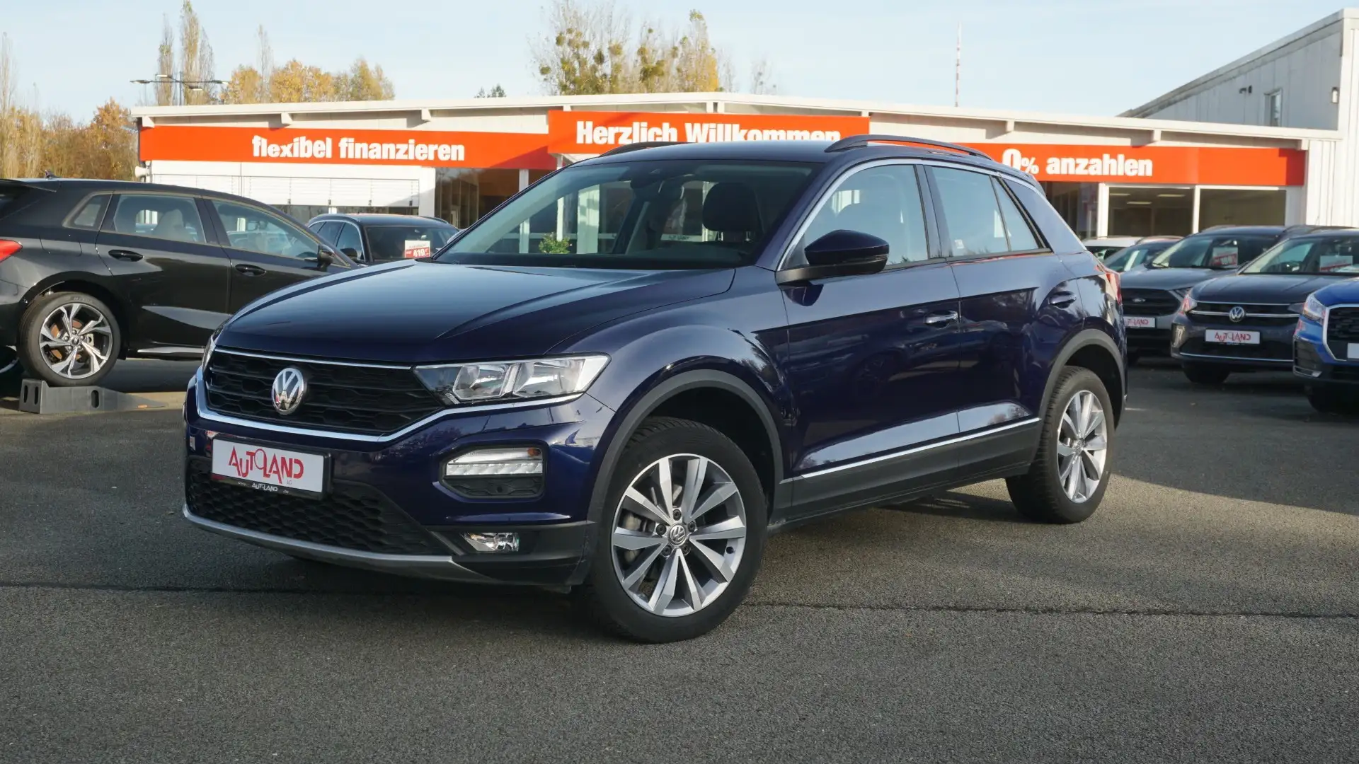 Volkswagen T-Roc 1.0 Style Sitzheizung Spurhalte Bluetooth Azul - 2