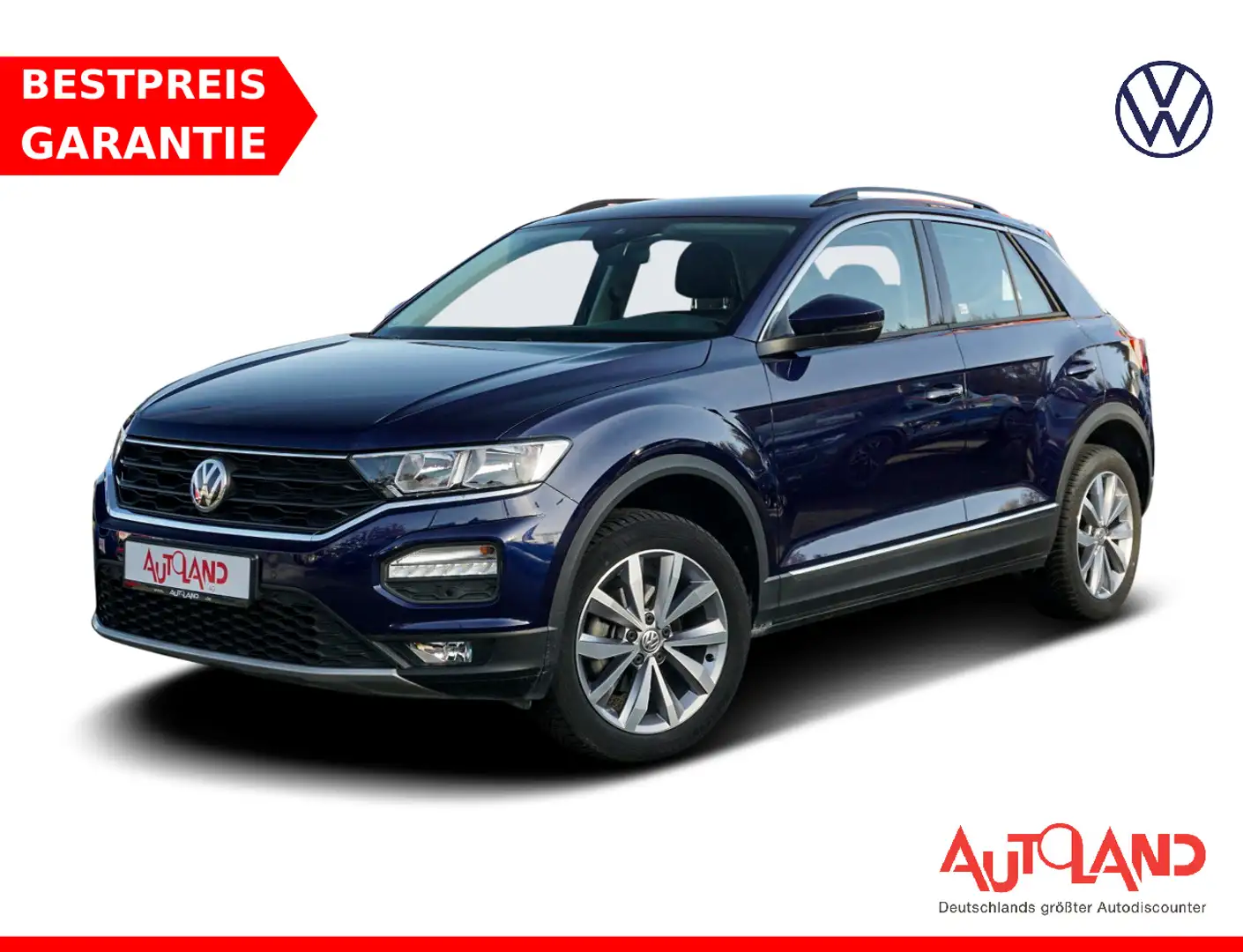 Volkswagen T-Roc 1.0 Style Sitzheizung Spurhalte Bluetooth Azul - 1