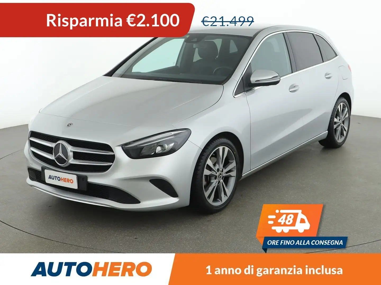 Mercedes-Benz B 180 B 180 d Sport Automatic Argento - 1