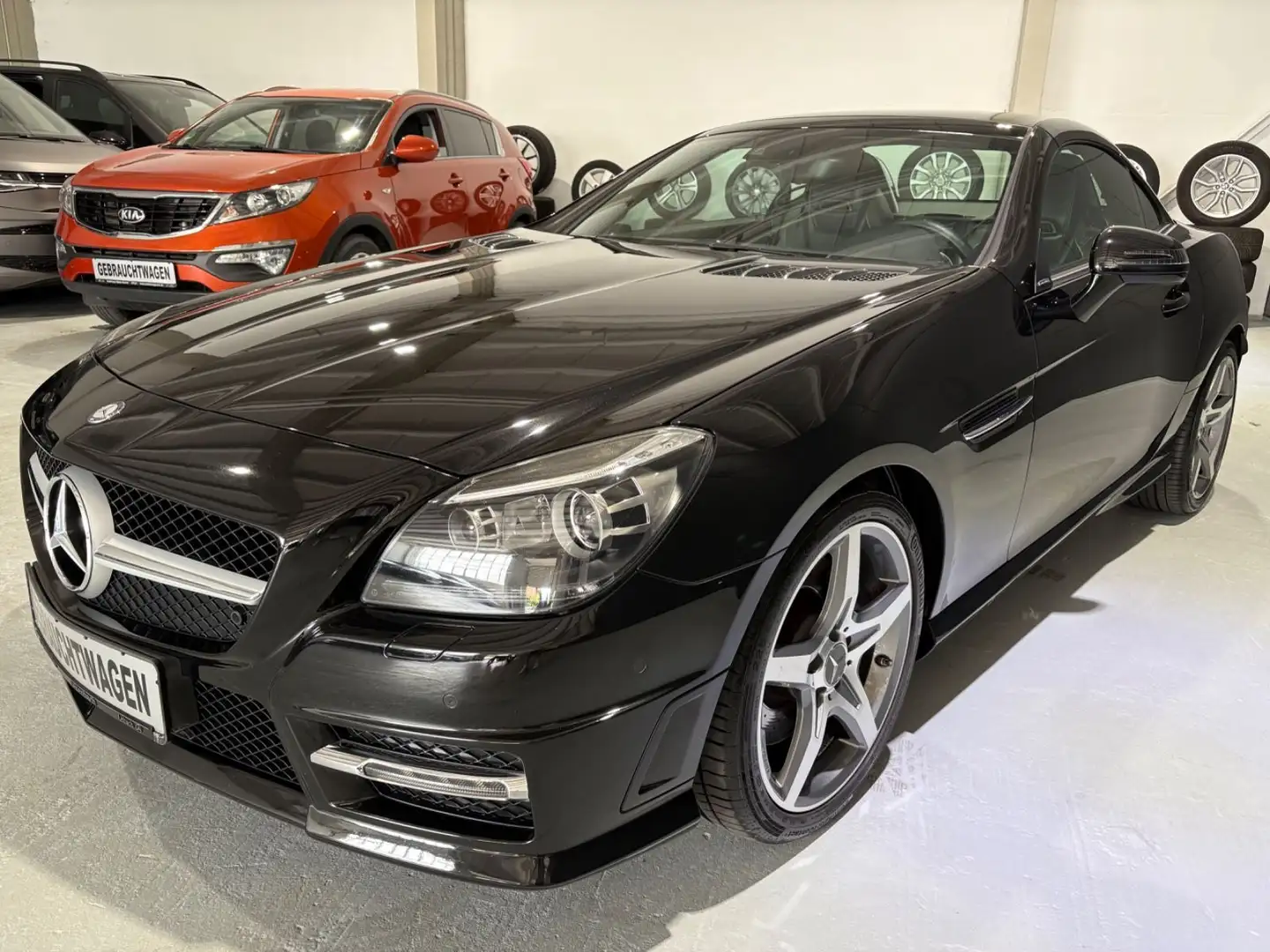 Mercedes-Benz SLK 200 Carbon Look Edition*Xenon*Navi* Noir - 1