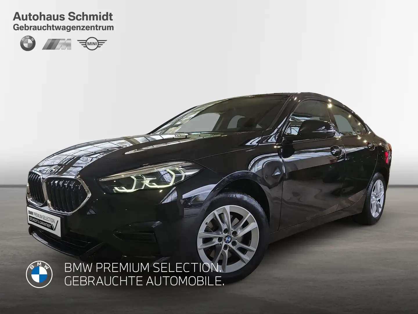 BMW 218 i Gran Coupé Sport Line HiFi DAB WLAN Shz Zwart - 1