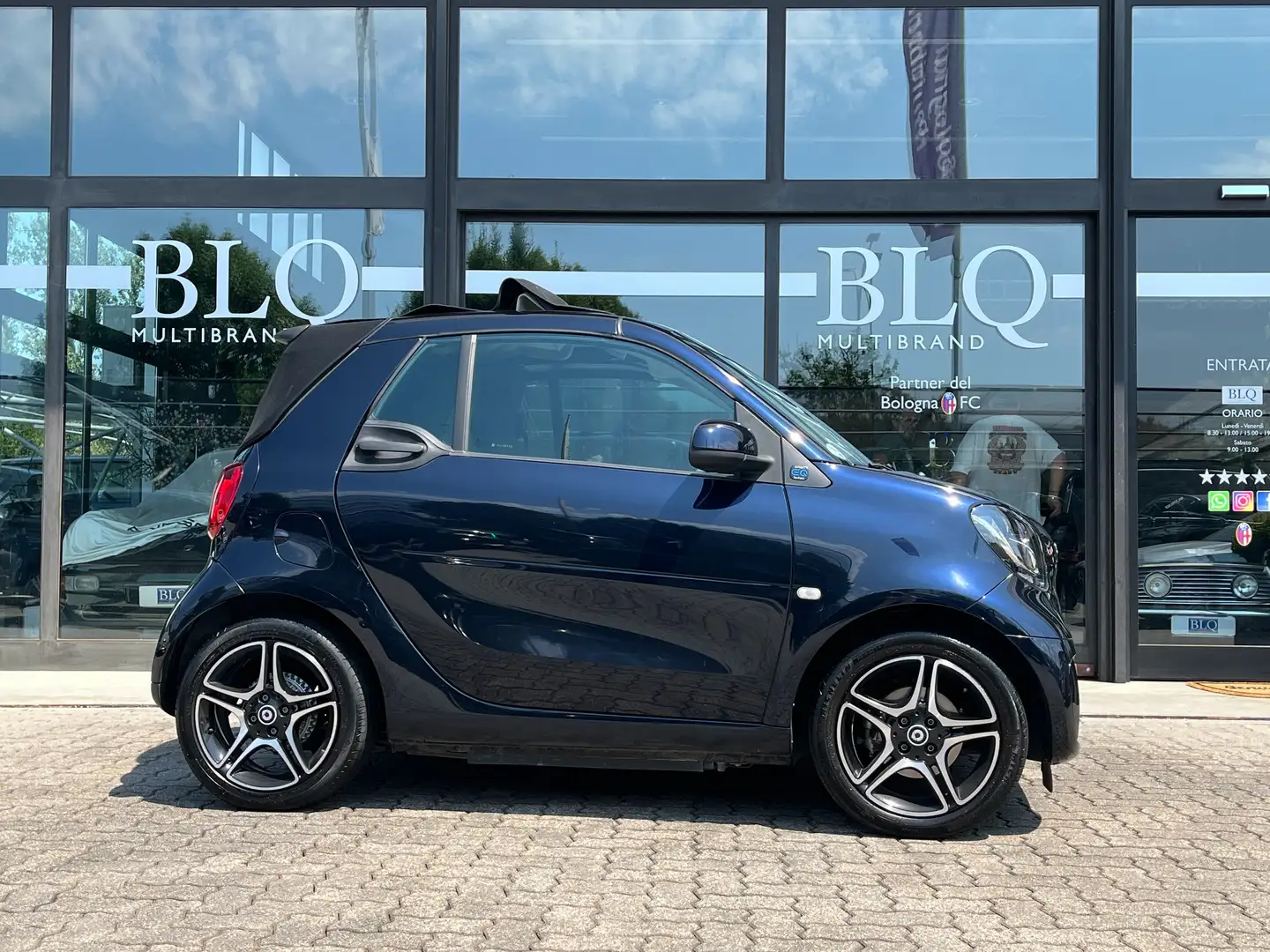 smart forTwo III Pulse Cabrio Bleu - 1