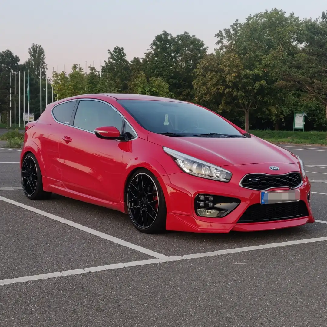 Kia ProCeed / pro_cee'd GT-Track mit einigen Umbauten Červená - 2