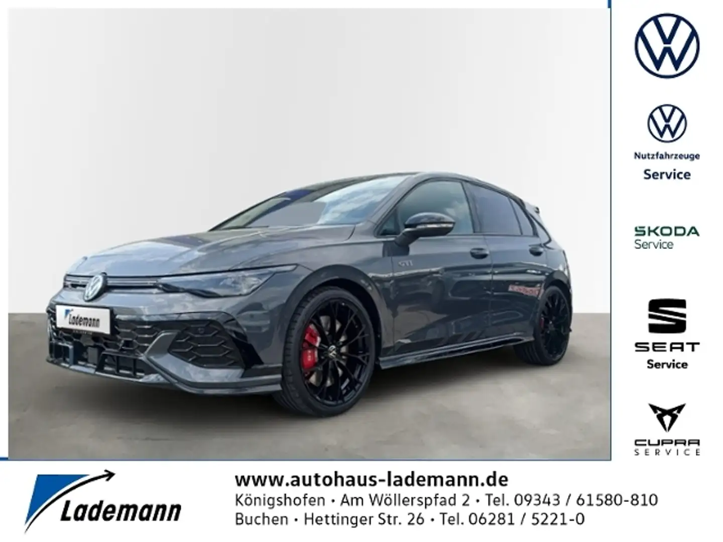Volkswagen Golf GTI Clubsport 2.0 TSI FACELIFT HK+RFK+NAVI+ Grijs - 1
