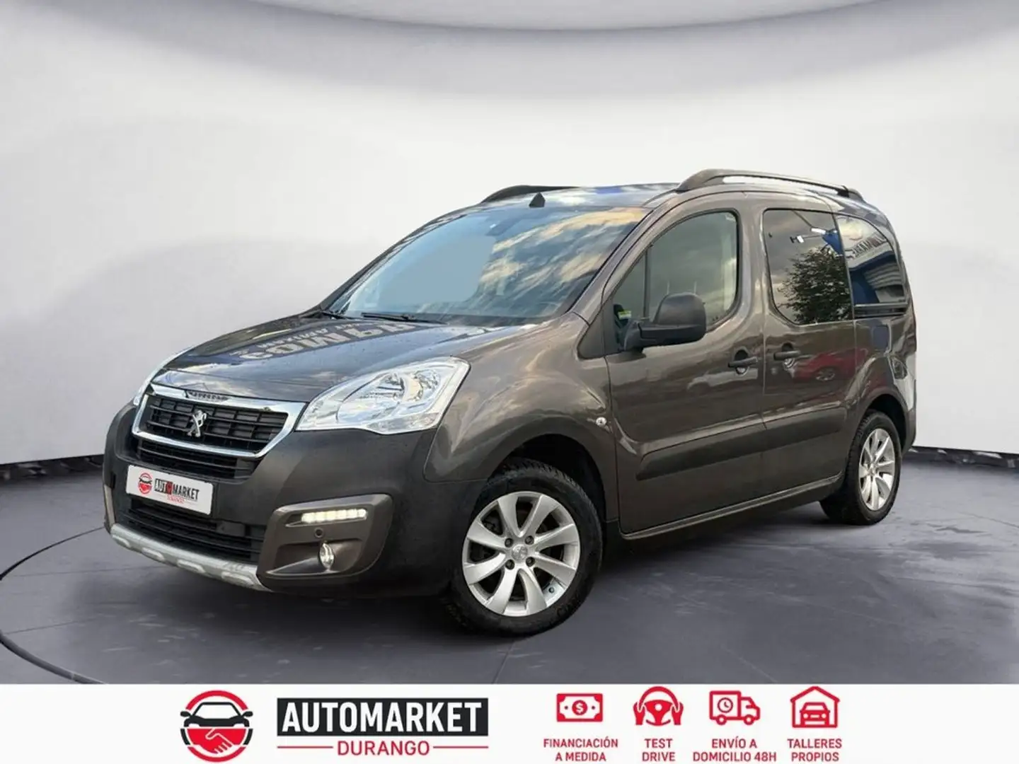 Peugeot Partner Tepee 1.6BlueHDI Active 100 Gris - 1