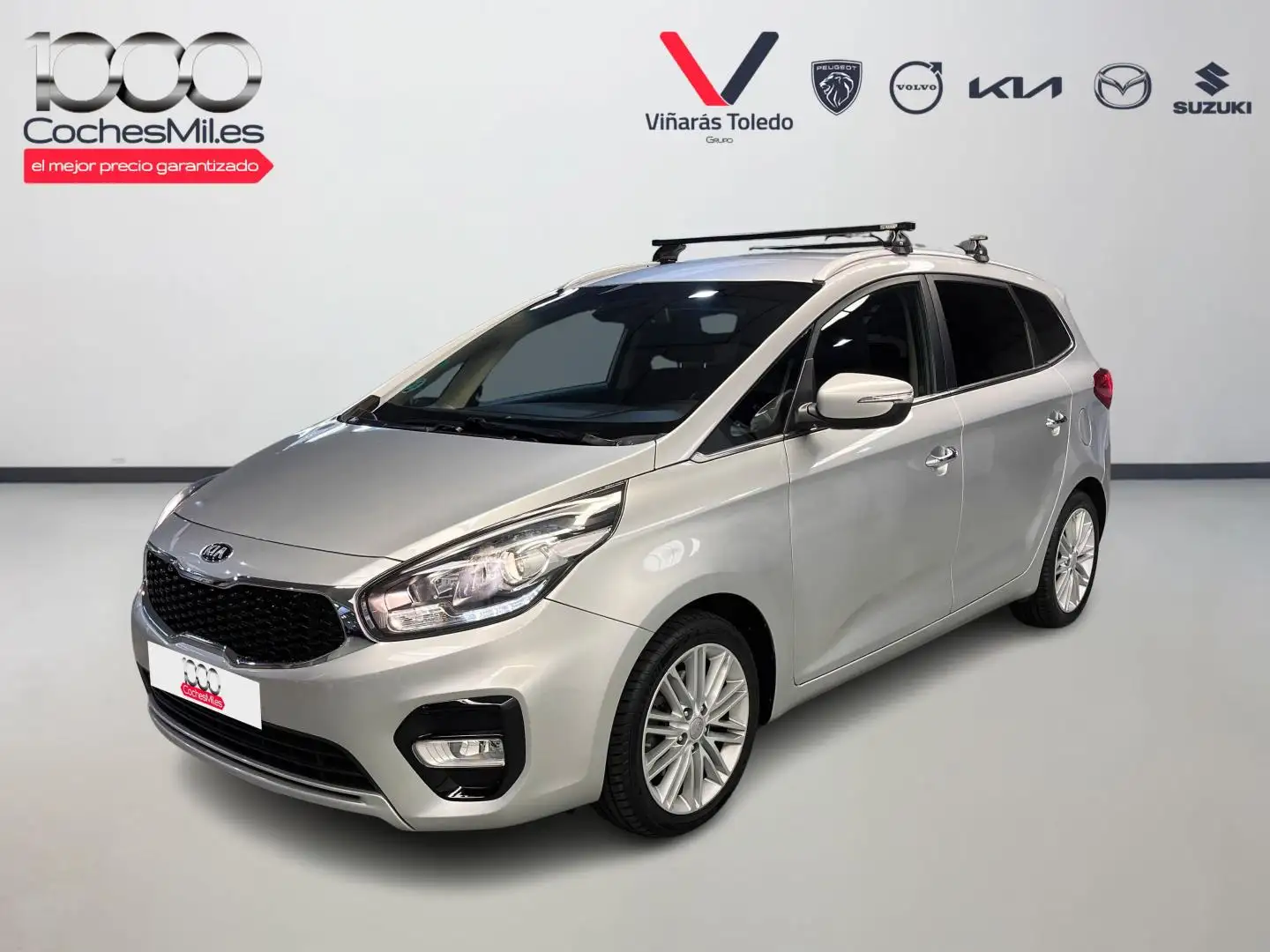 Kia Carens 1.6 GDi Drive 135 Plateado - 1