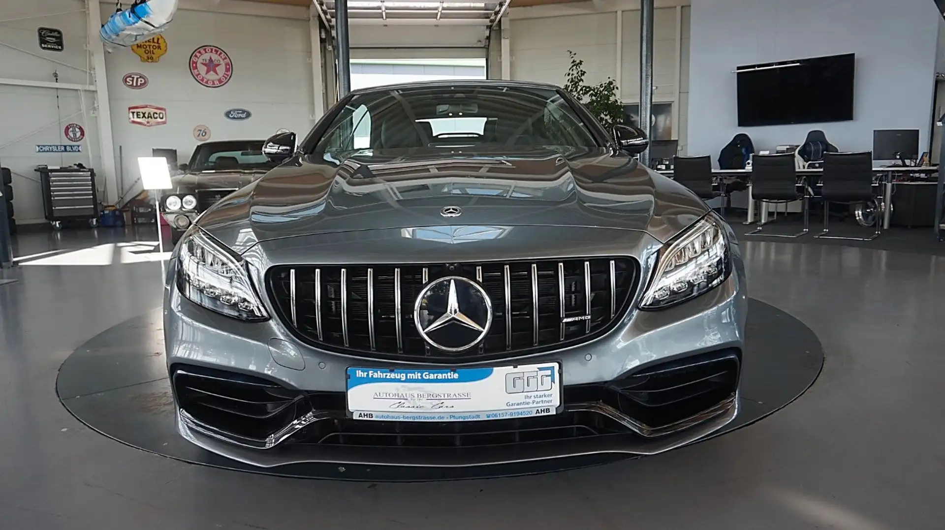 Mercedes-Benz C 63 AMG C 63S  AMG Cabrio *Aircap*Leder*Burm*Abgasan Pe* Gris - 2