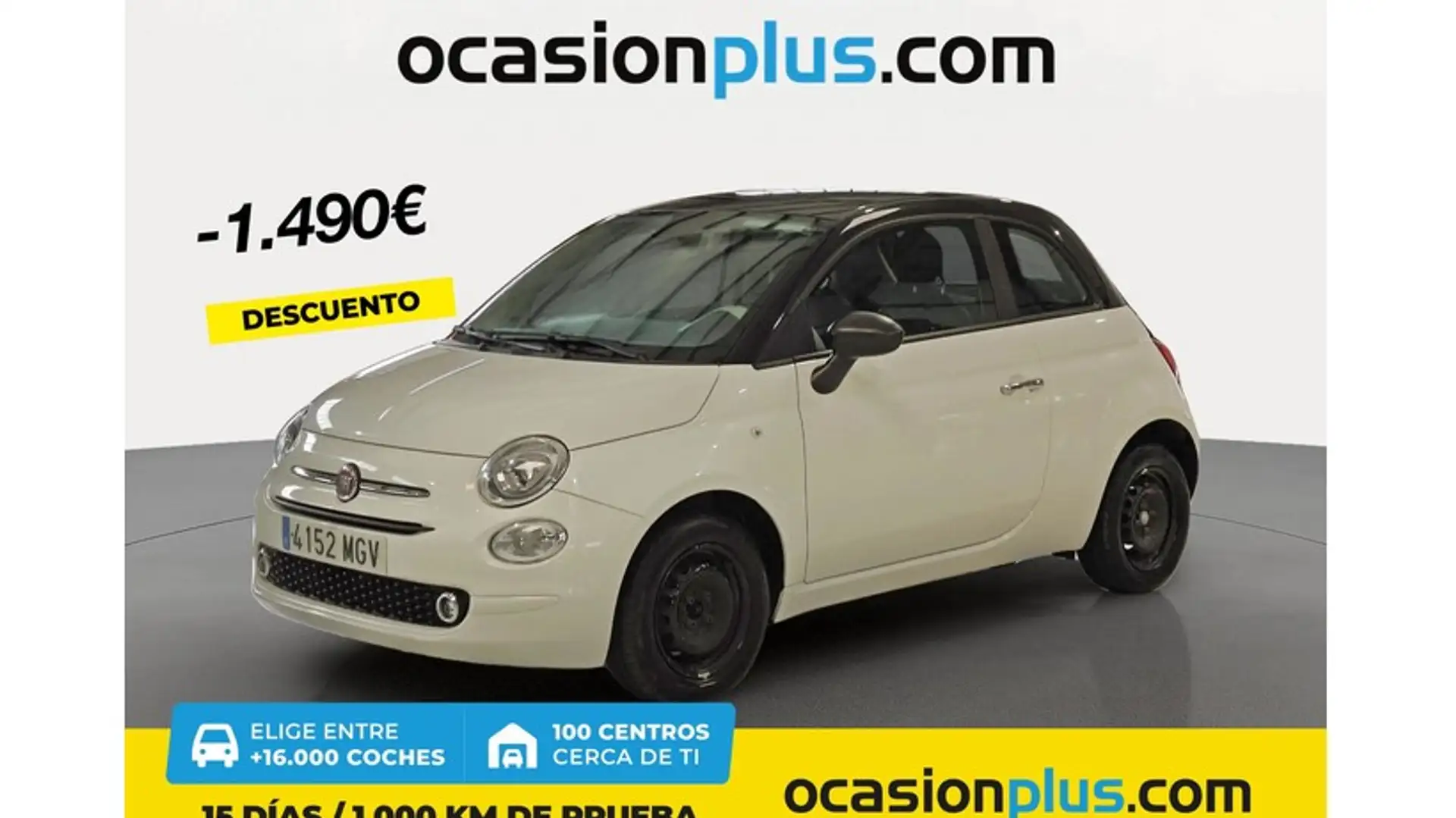 Fiat 500 1.0 Hybrid Dolcevita 52kW Weiß - 1