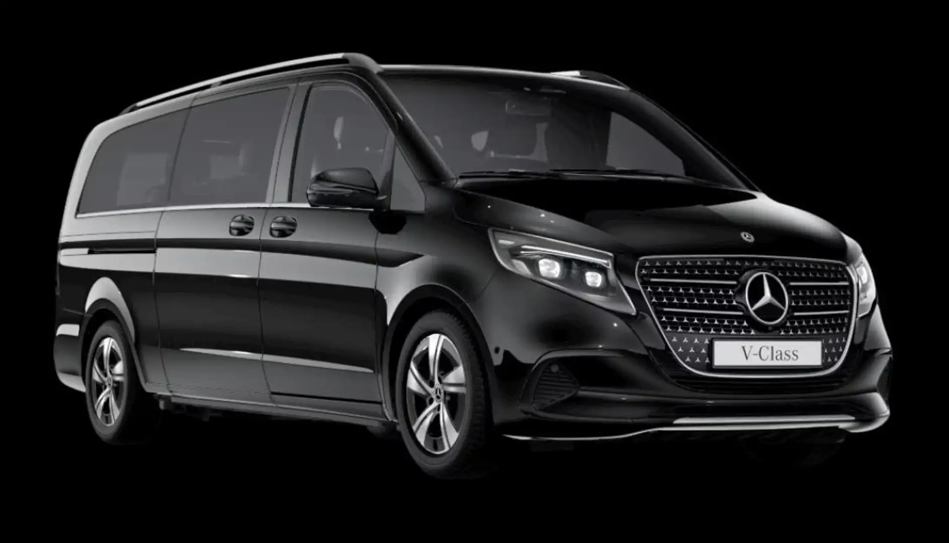 Mercedes-Benz V 250 V 250 d AVANTGARDE Extralong Nero - 2