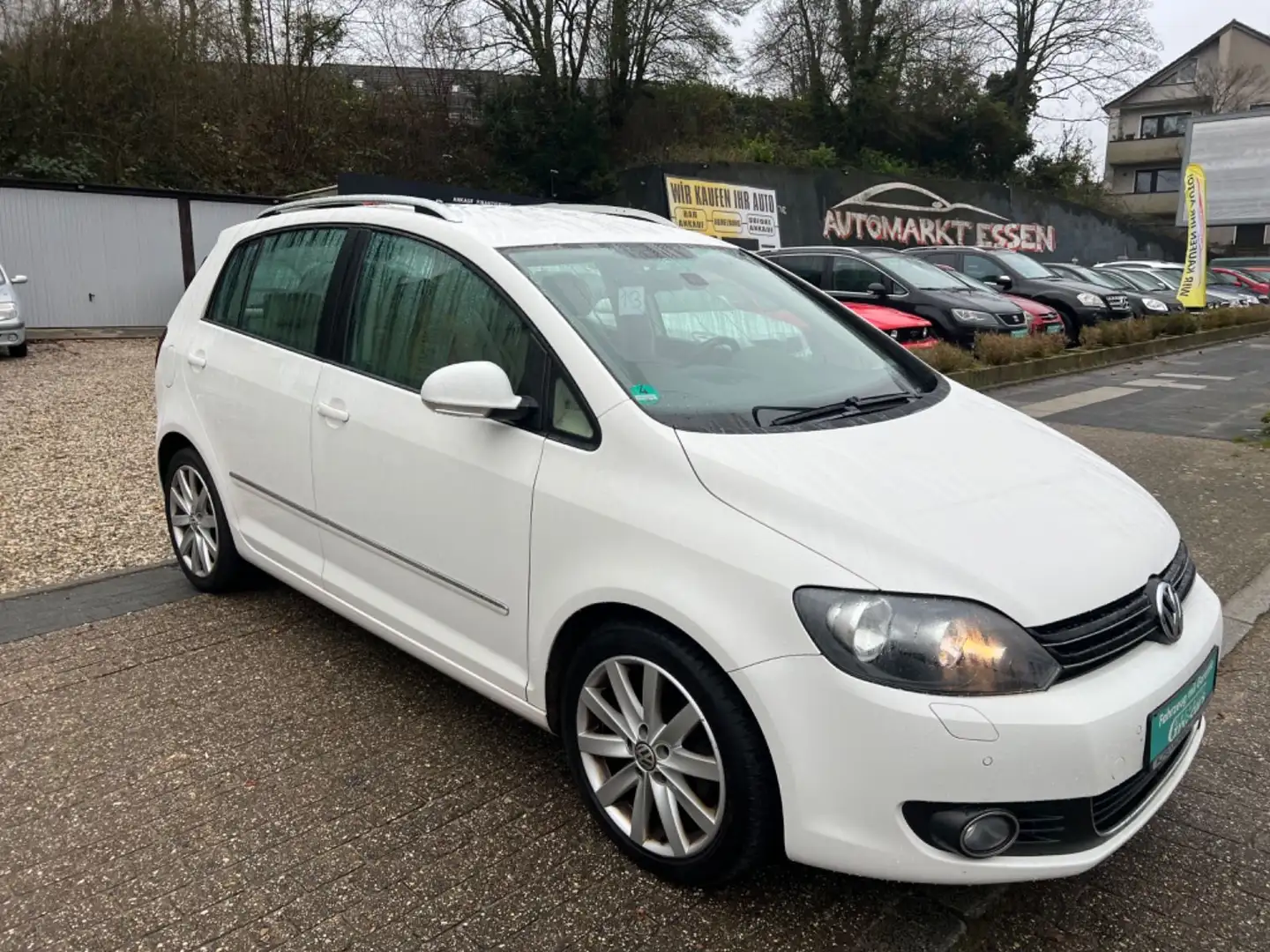 Volkswagen Golf Plus VI Highline*2 HAND*KLIMA*TOP* Blanc - 2