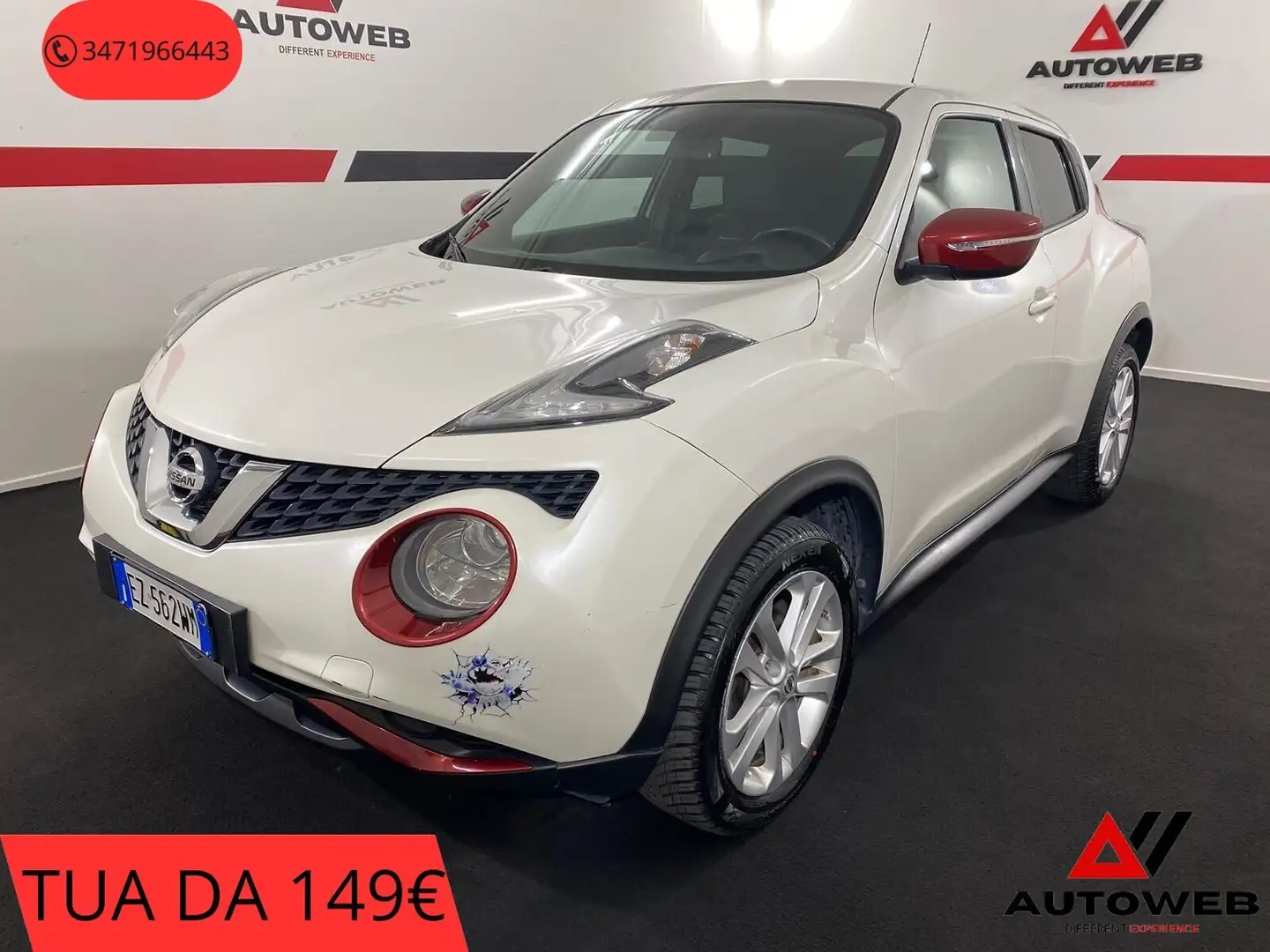 Nissan Juke 1.5 dCi Start&Stop Tekna Bianco - 1