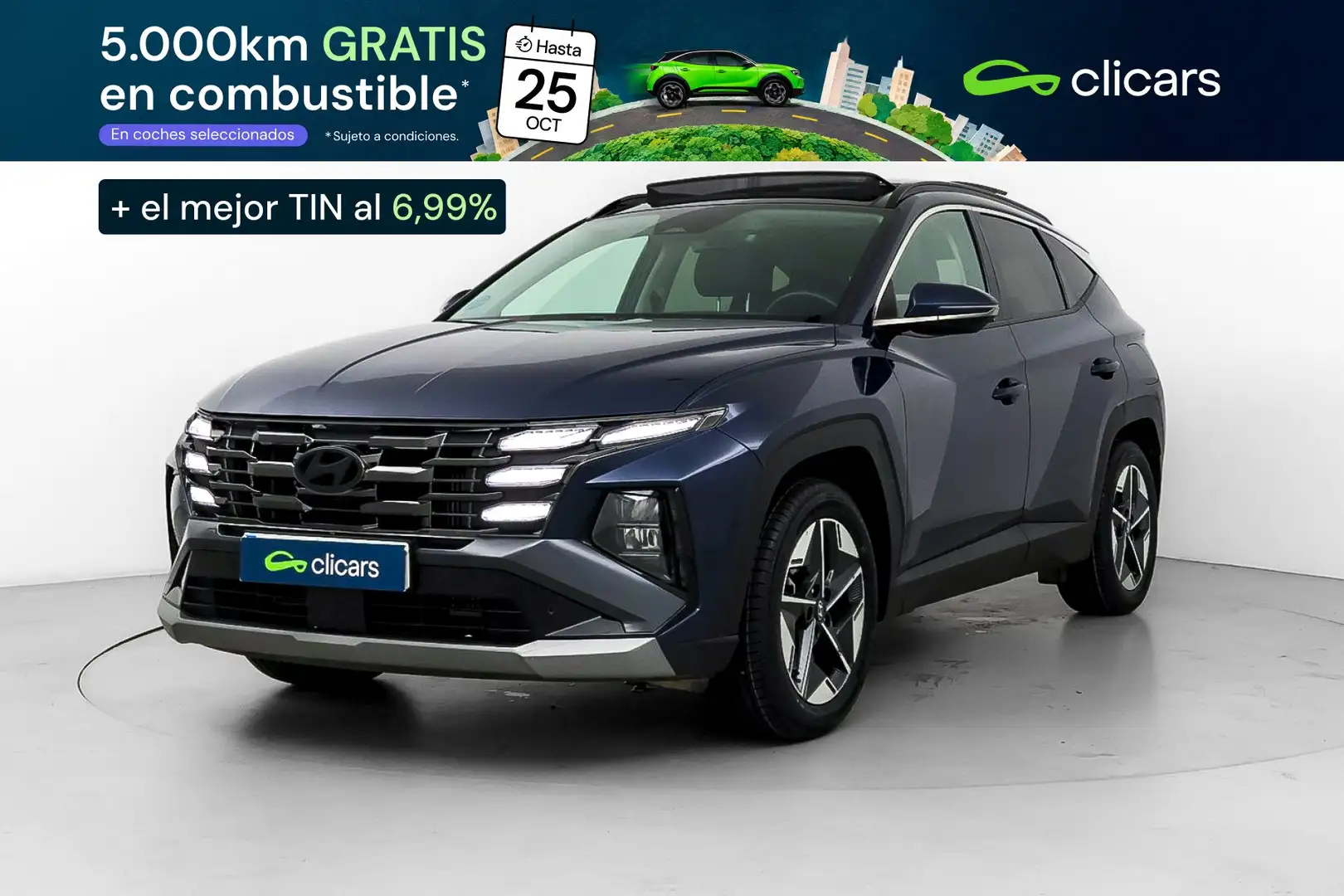 Hyundai TUCSON 1.6 T 48V Tecno Sky DT Azul - 1