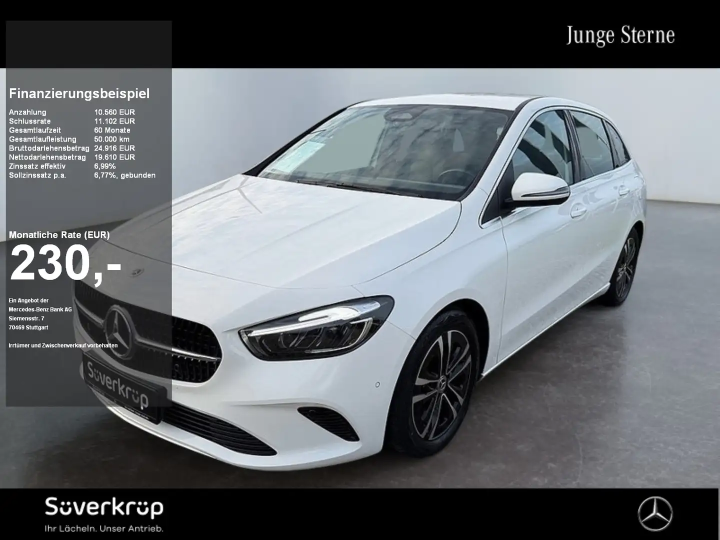 Mercedes-Benz B 200 d , PROGRESSIVE KAMERA SPUR PDC SHZ Weiß - 1